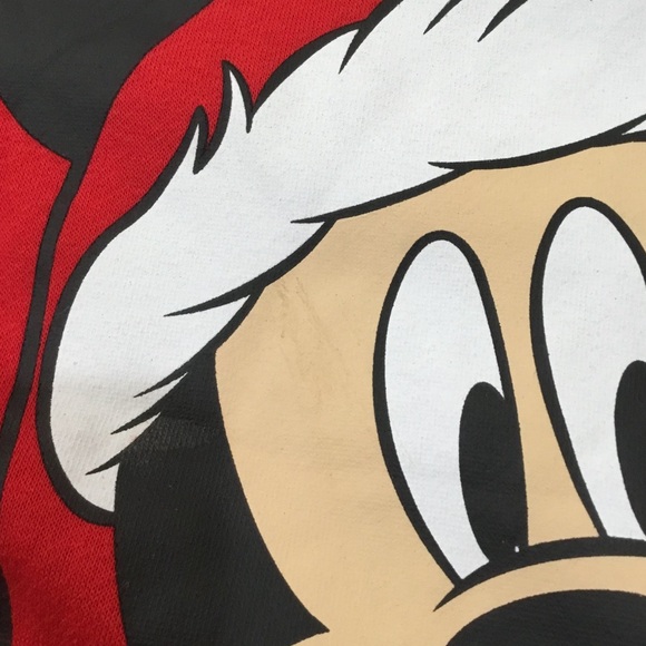 Disney Mickey Mouse Christmas Sweatshirt with blinking lights - Picture 8 of 9